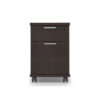 i5 Industries Kai Mobile Pedestal Front - Espresso - MBF24