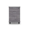 i5 Industries Kai Mobile Pedestal Front - Samoa Gray - MBF24