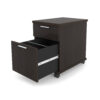 i5 Industries Kai Mobile Pedestal Open - Espresso - MBF24