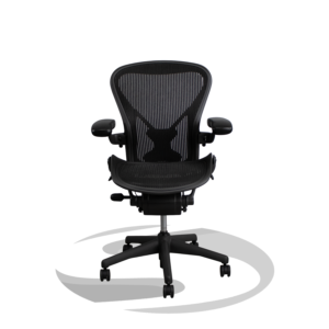 Herman Miller Aeron Size B Graphite Full Function PostureFit (TAB)