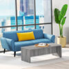 i5 Industries Close Up Samoa Gray Coffee Table in High Rise scene