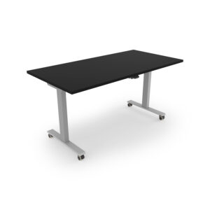 i5 Industries Connect Fluted Flip Top Training Table, 24″ D x 72″ W