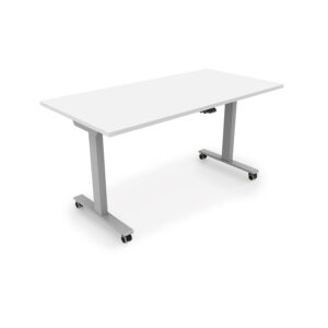 i5 Industries Connect Fluted Flip Top Training Table, 24″ D x 60″ W