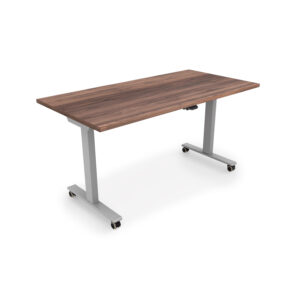 i5 Industries Connect Fluted Flip Top Training Table, 24" D x 48" W