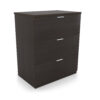 i5 Industries Kai 3 Drawer Lateral File - Espresso - L36DR3