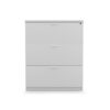 i5 Industries Kai 3 Drawer Lateral File Front - Matte White - L36DR3