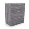 i5 Industries Kai 3 Drawer Lateral File - Samoa Gray - L36DR3