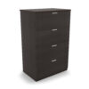 i5 Industries Kai 4 Drawer Lateral File - Espresso - L36DR4