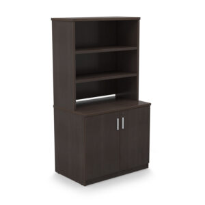 i5 Industries Kai Open Hutch Storage Cabinet, 36" W x 69" H