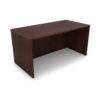 i5 Industries Kai Rectangular Desk Shell - Mahogany - D3048, D3060, D3066, D3071, D3671