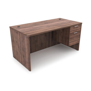 i5 Industries Kai Desk with Suspended Pedestal, 30" D x 60" W