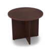 i5 Industries Kai Round Conference Table - Mahogany - RT36