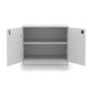 i5 Industries Kai Storage Cabinet Open - Matte White - SC36