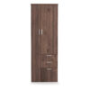 i5 Industries Kai Wardrobe Storage Cabinet Front - Walnut - WDC69