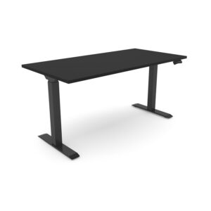 i5 Industries iRize Standing Desk with Fluted Top, 30” D x 48” W