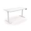 i5 Industries iRize Standing Desk - Matte White White Base