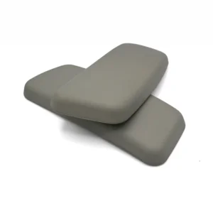 Haworth Zody Chair Arm Pads in Gray - Replacement Armrests