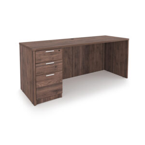 i5 Industries Kai Credenza with Box Box File Pedestal, 24" D x 66" W