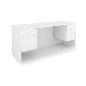 i5 Industries Kai Credenza with Double Suspended Pedestals, 24" D x 66" W