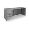i5 Industries Kai Credenza Single Suspended Pedestal - Samoa Gray - C2471P-1, C2466P-1
