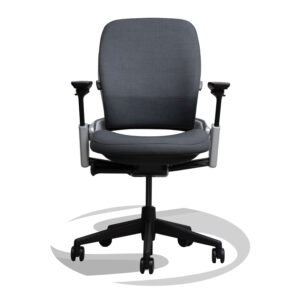 Steelcase Leap V2 with Gray Vinyl Back and Seat