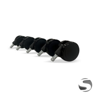 Hard Floor Caster Set of 5 (Aeron, Leap, Gesture, Think, Amia, & Mirra)
