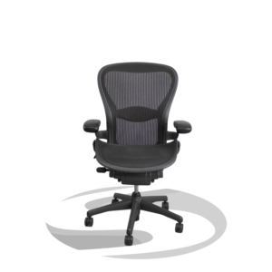 Herman Miller Aeron Size C Graphite Single Function Lumbar