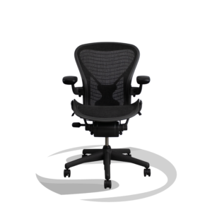 Herman Miller Aeron Size B Carbon Wave Full Function Posture Fit (TAB)
