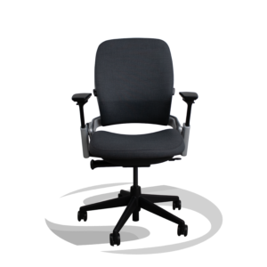 Steelcase Leap V2 in Black Vinyl Fully Adjustable