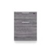 i5 Industries Kai Box File Pedestal Front - Samoa Gray - BF20, BF24