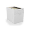 i5 Industries Kai Box File Pedestal - Matte White - BF20, BF24