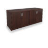i5 Industries Kai Credenza Double Storage Cabinets - Mahogany - C2471P-6