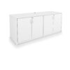 i5 Industries Kai Credenza Double Storage Cabinets - Matte White - C2471P-6