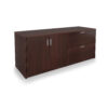 i5 Industries Kai Credenza Lateral File Storage Cabinet - Mahogany - C2471P-5
