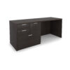 i5 Industries Kai Credenza Single Multi-File Lateral File - Espresso - C2471P-11, C2466P-8