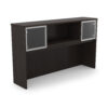 i5 Industries Kai Hutch with 2 Glass Doors - Espresso - OH66P-G2, OH71P-G2