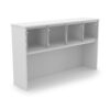 i5 Industries Kai Hutch with 4 Glass Doors - Matte White - OH66P-G4, OH71P-G4