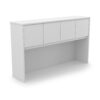 i5 Industries Kai Hutch with 4 Wood Doors - Matte White - OH66P-L4, OH71P-L4
