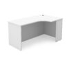 i5 Industries Kai Left-Handed Extended Corner Credenza Shell - Matte White - CC71L