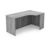 i5 Industries Kai Left-Handed Extended Corner Credenza Shell - Samoa Gray - CC71L
