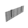 i5 Industries Kai Modesty Panel with Fixed Brackets - Samoa Gray - MP1232P-1, MP1244P-1, MP1250P-1, MP1250P-1
