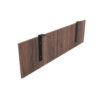 i5 Industries Kai Modesty Panel with Fixed Brackets - Walnut - MP1232P-1, MP1244P-1, MP1250P-1, MP1250P-1