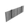 i5 Industries Kai Modesty Panel with Hinged Brackets - Samoa Gray - MP1232P-2, MP1244P-2, MP1250P-2, MP1250P-2