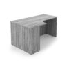 i5 Industries Kai Right-Handed Extended Corner Credenza Shell - Samoa Gray - CC71R