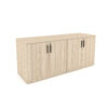 i5 Industries Rayne Common Top Double Storage Cabinets - Coastal Dune - RN-C2271P-6