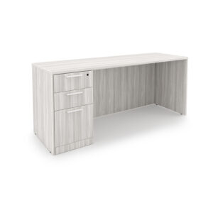 i5 Industries Rayne Credenza with Box Box File Pedestal, 24" D x 66" W