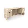 i5 Industries Rayne Credenza Double Suspended Pedestals - Coastal Dune - RN-C2471P-8, RN-C2466P-5