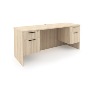 i5 Industries Rayne Credenza with Double Suspended Pedestals, 24" D x 71" W