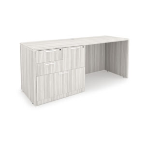 i5 Industries Rayne Credenza with Multi-File Lateral File, 24" D x 66" W