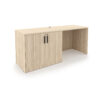 i5 Industries Rayne Credenza Single Storage Cabinet - Coastal Dune - RN-C2471P-10, RN-C2466P-7